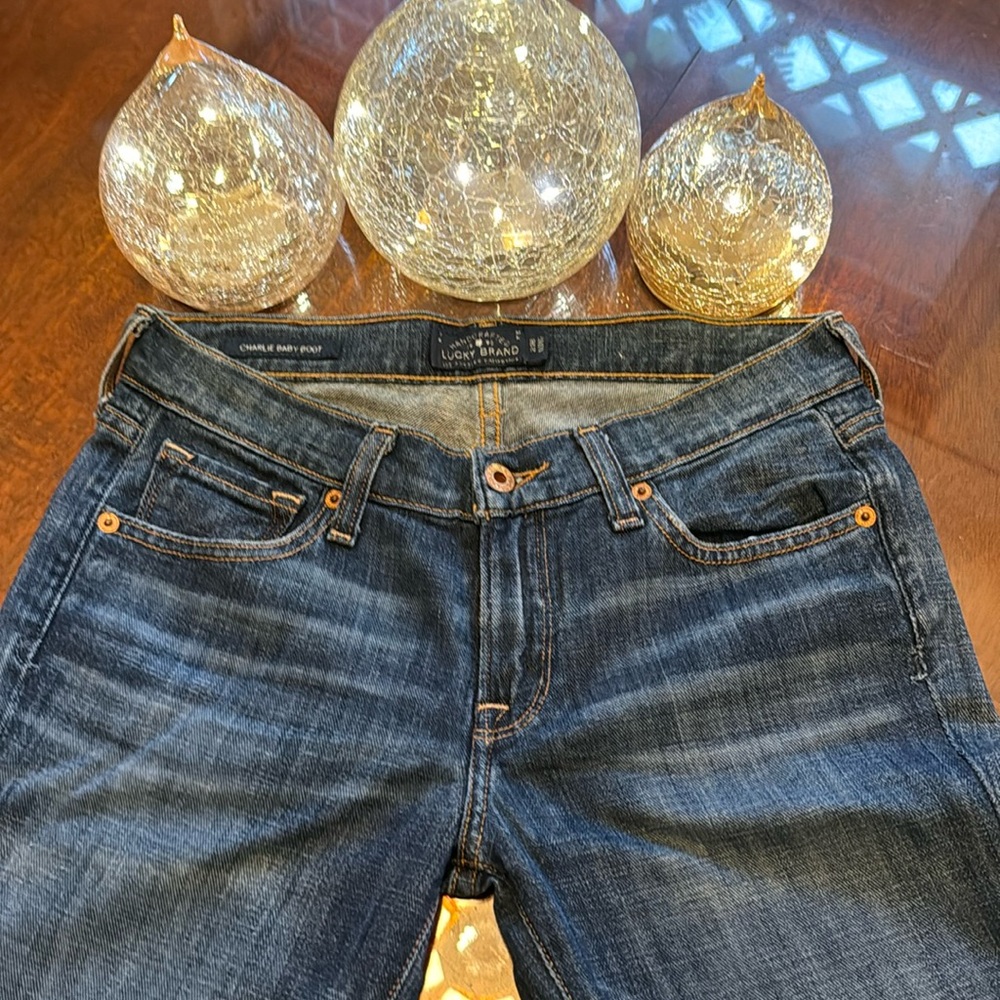 Lucky Brand Charlie Baby Boot Jeans, 28 Long